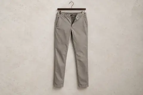 Pantalon chino Dockers pour homme sur cintre, avec poches passepoilées et fermeture zippée