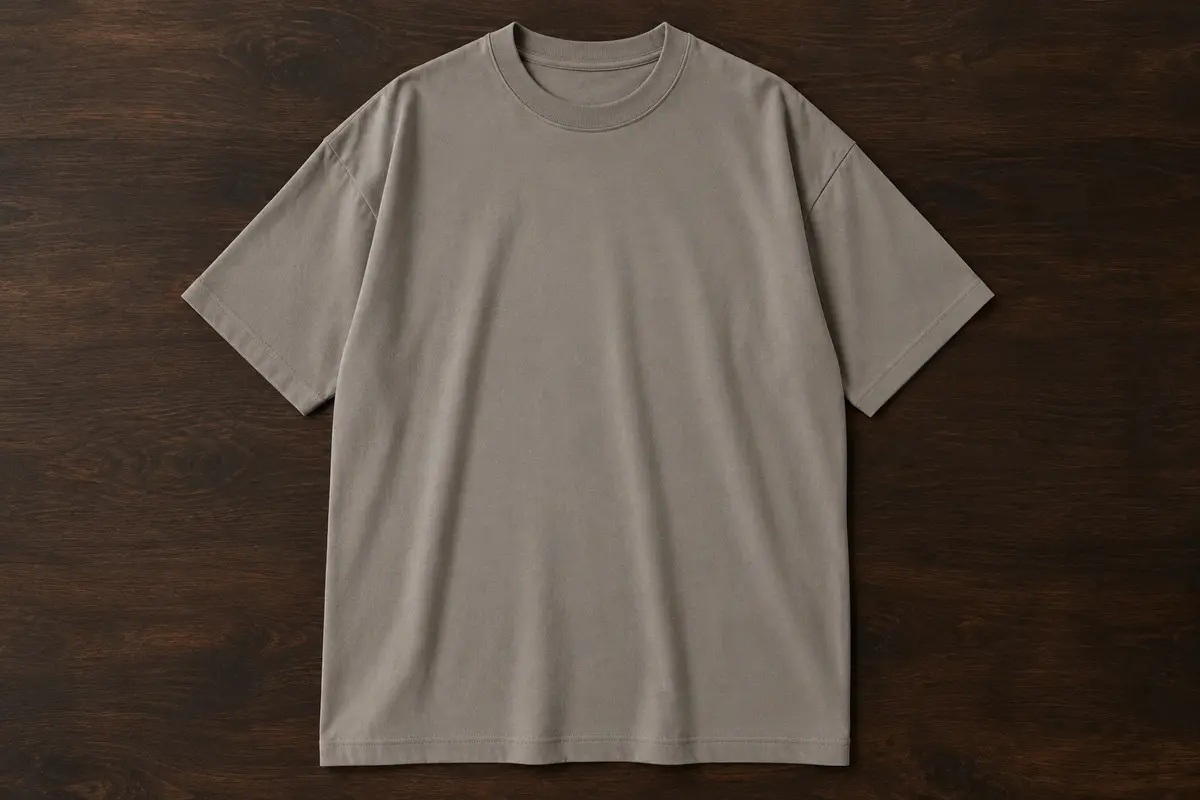 T-shirt homme uni Urban Classics à la coupe longue, aux épaules tombantes et au col rond, posé à plat